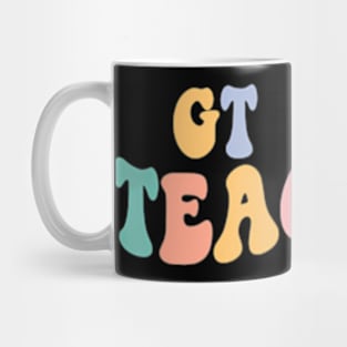 Back To School Teacher Squad Groovy Gt Teacher Mug